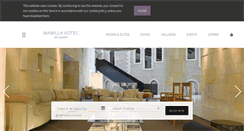 Desktop Screenshot of mamillahotel.com